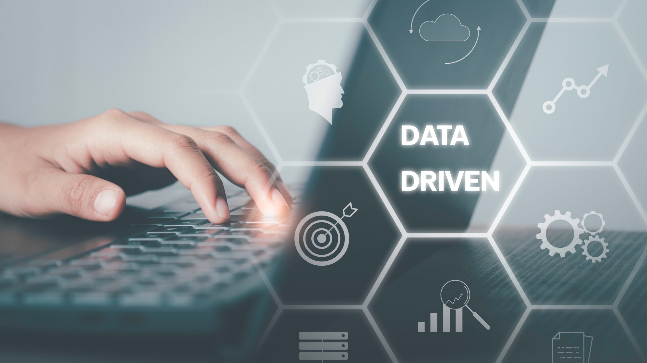 Data,Driven,Marketing,Concept.,Data,Collection,Icons,With,Big,Data