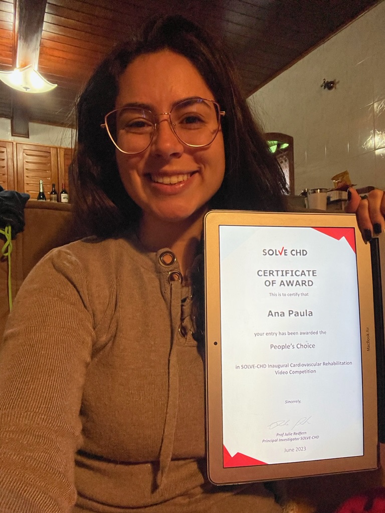 People’s Choice – Ana Paula, Federal University of Juiz de Fora, Brazil
